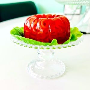 Mini Pop Art Retro Kitschy Mid Century Atomic Vintage Fake Food Tomato Aspic Jel